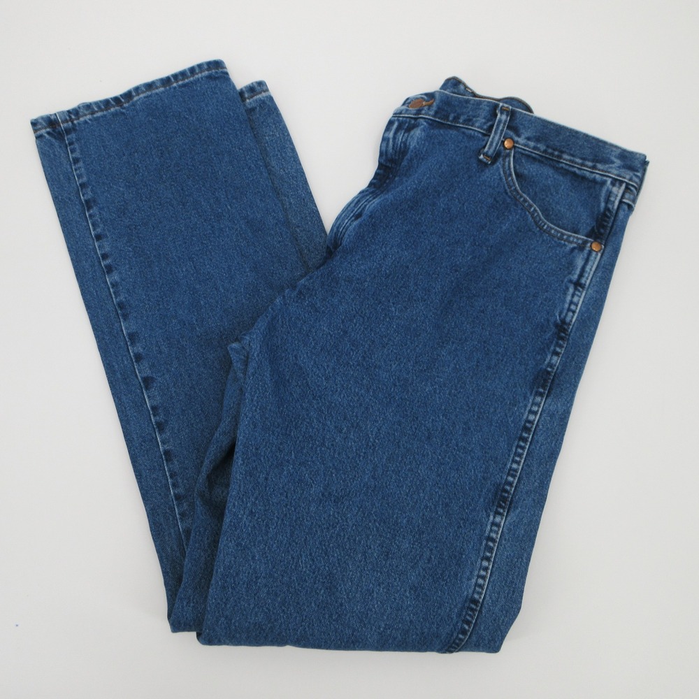Wrangler Mens 1013MWZGK Cowboy Cut Original Fit Jeans Blue 40x36